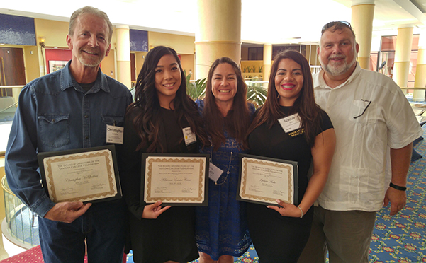 From Left to Right: Christopher McQuillan, Adrienne Eunice Cano, Olivia Long, Izamar Avila, Peder Nielsen.  (Not Present: Senin Ranasinghe)