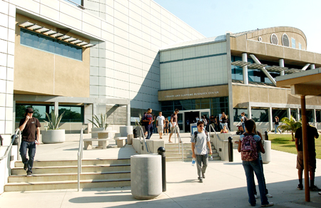 picture showing the front of the Learning Resources building