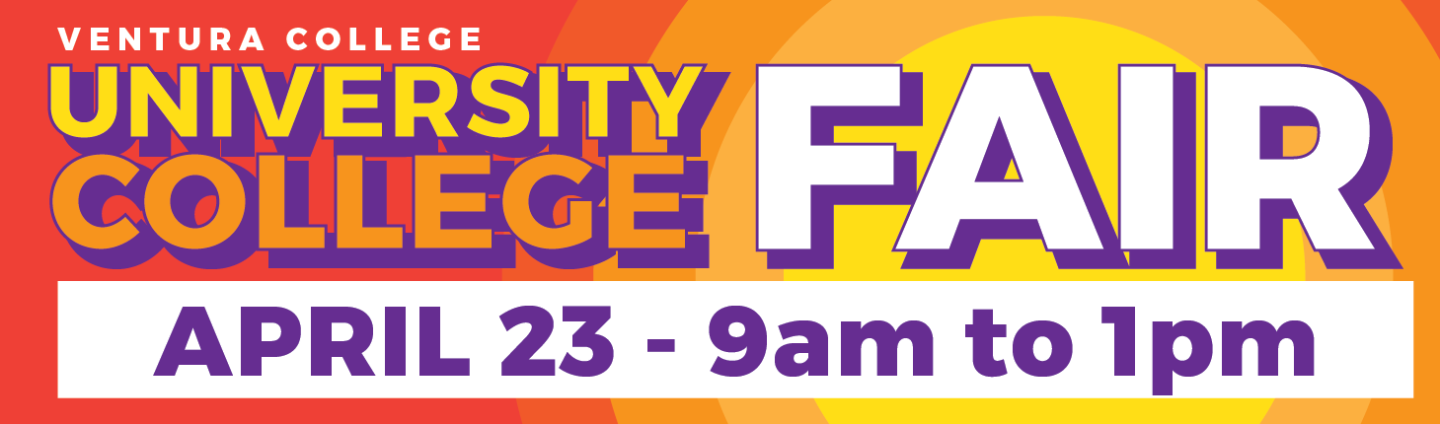 University College Fair, April 23, 9am to 1pm