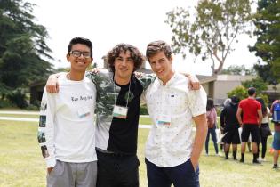 Group of Students at the FYE Expo