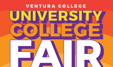 Ventura College University College Fair April 23 9 am to 1 p.m